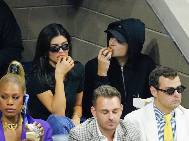 Kylie Jenner y Timothée Chalamet el US Open 2023