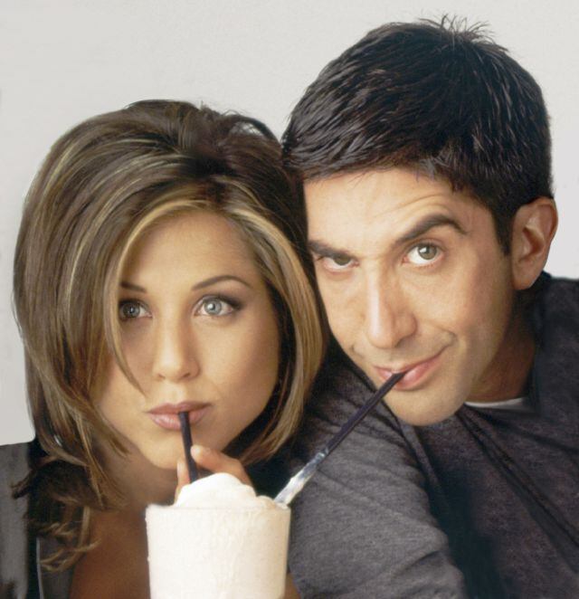 Romance entre Ross y Rachel fue real