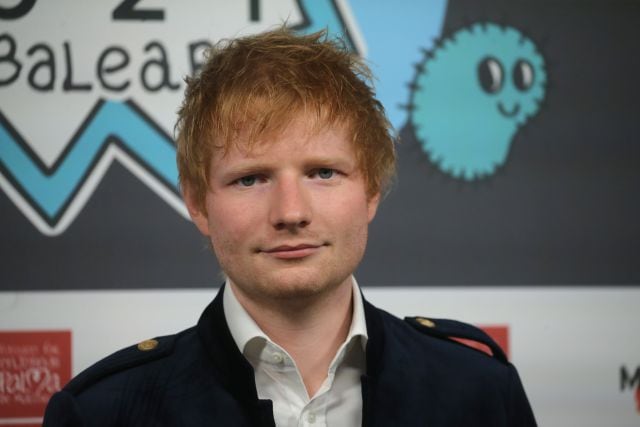 Ed Sheeran en LOS40 Music Awards 2021.