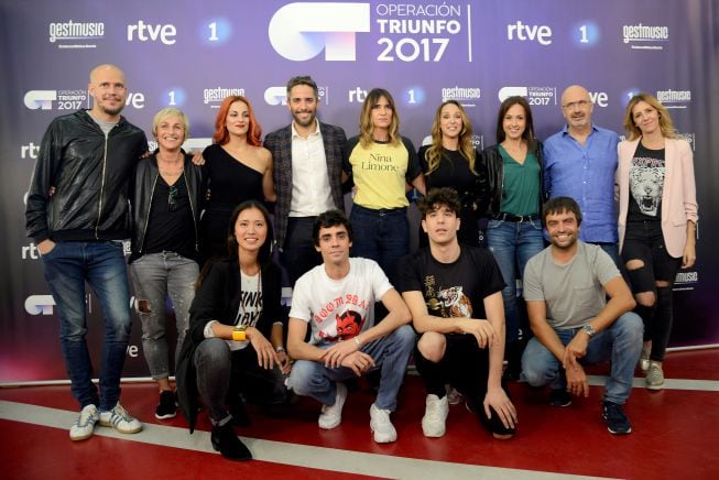 Equipo de la Academia en &#039;Operación Triunfo 2017&#039;.