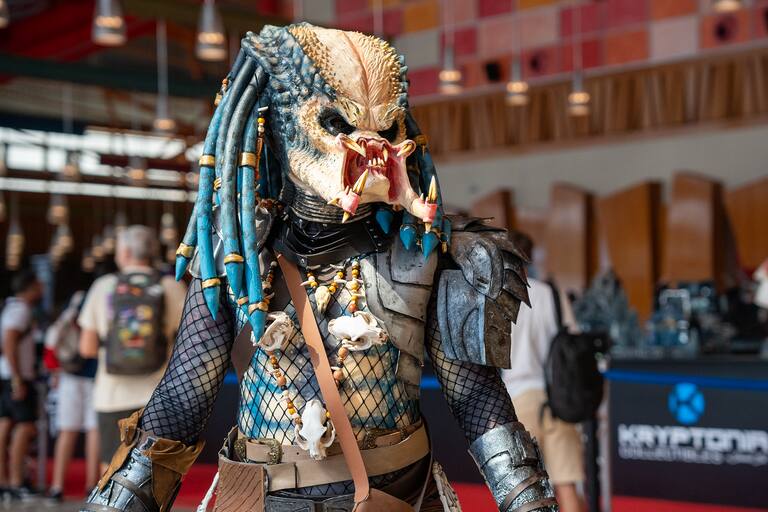 Depredador en los pasillos de la SDCC Málaga.