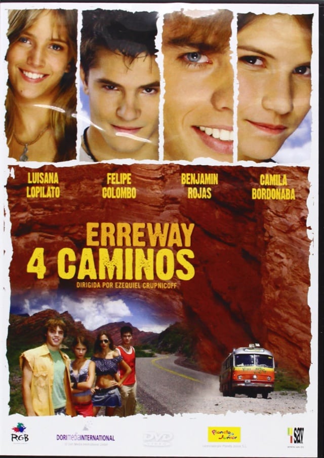 Portada de la película &#039;Erreway: Cuatro caminos&#039;