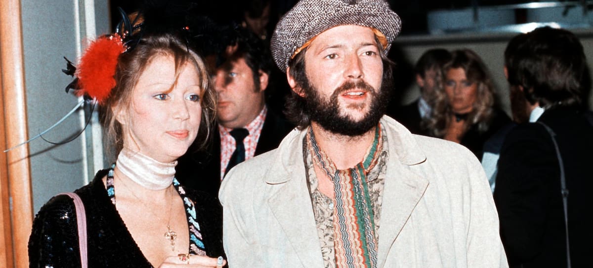 Pattie Boyd y Eric Clapton en una imagen de archivo.