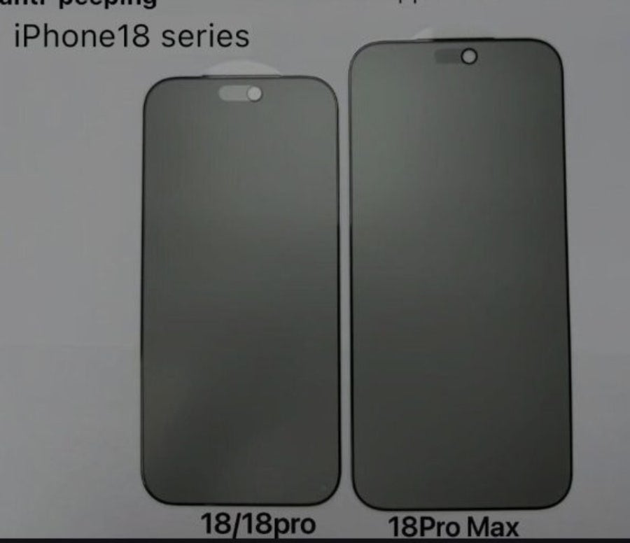 Protectores de pantalla de iPhone 18