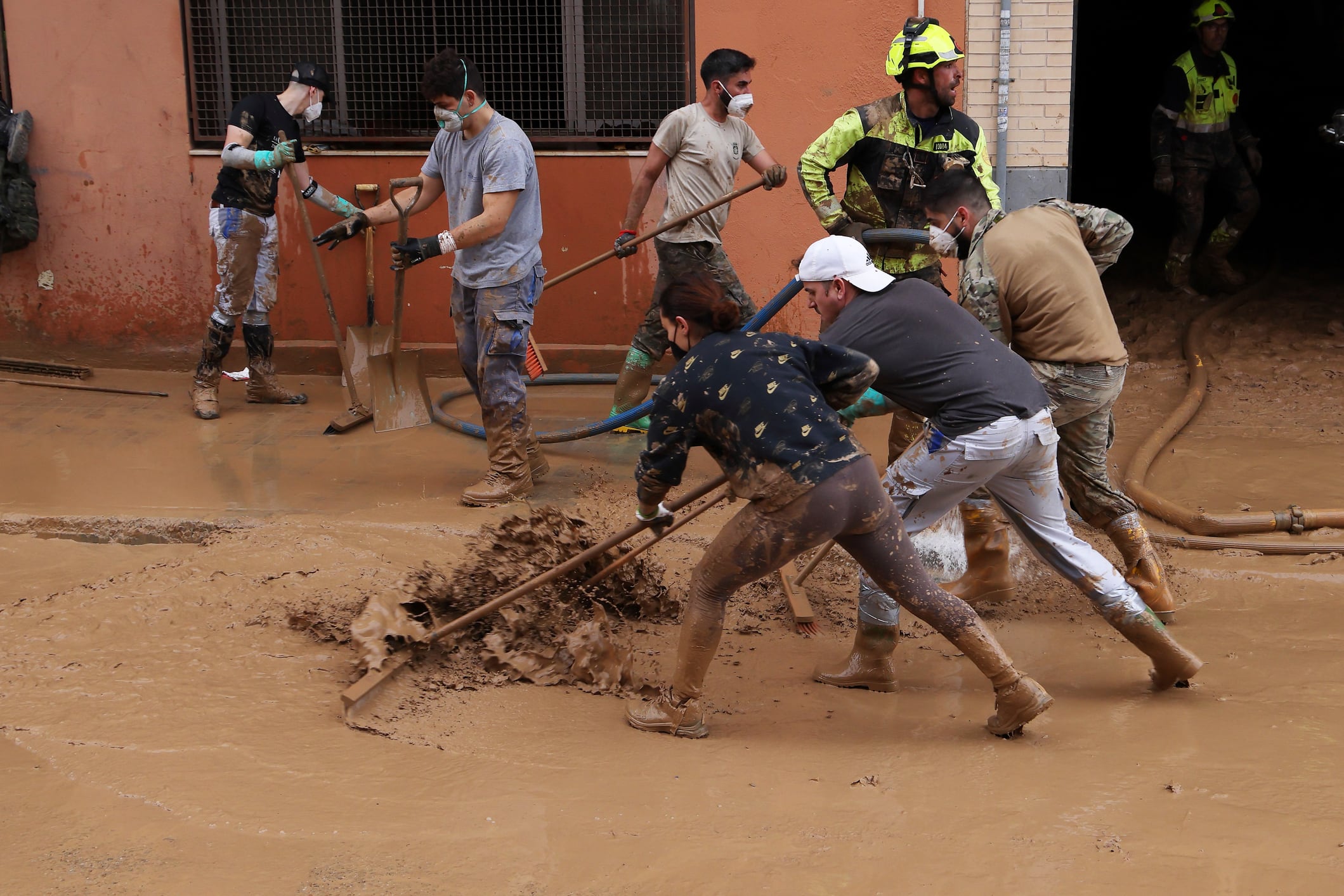 La tragedia dio paso a una ola de solidaridad.