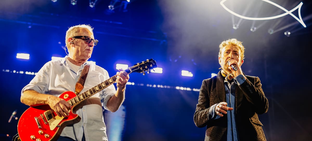 Manolo García y Quimi Portet en la primera fecha de la gira de reencuentro de El Último de la Fila, en Marenostrum Fuengirola 2026.