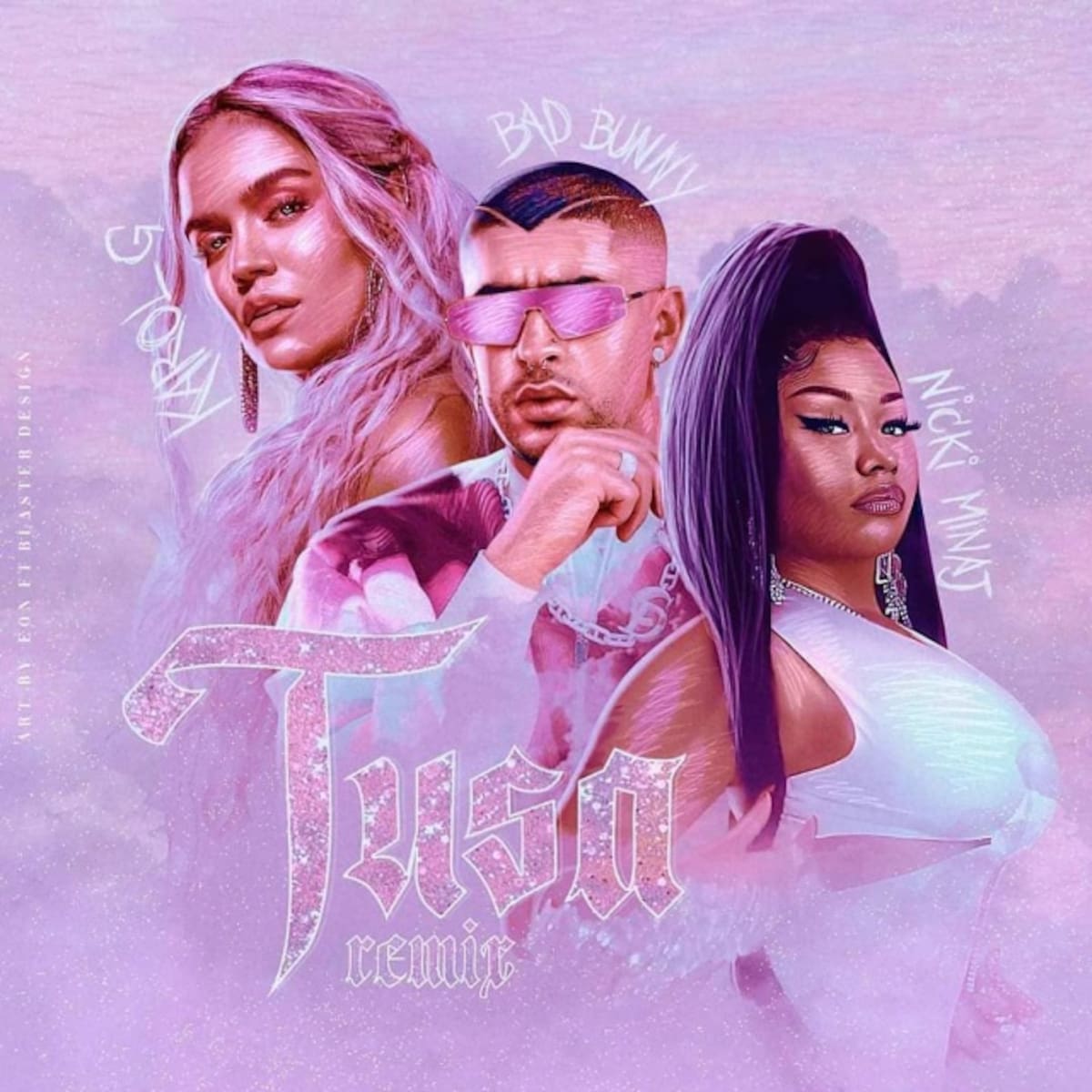 Bad Bunny podría estar preparando un remix de "Tusa", tema de Karol G y Nicki Minaj