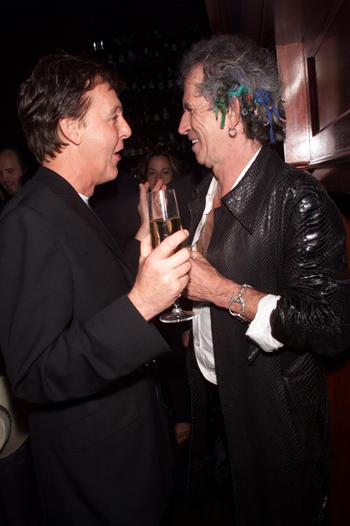 Keith Richards y Paul McCartney se conocen desde hace más de 60 años.