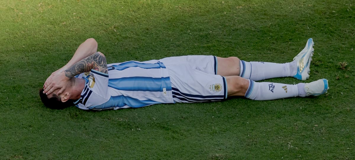 Lionel Messi tras la derrota argentina en el Mundial 2026.