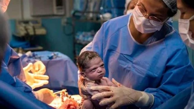 Bebé que se hizo viral por nacer enojada luce así dos años después
