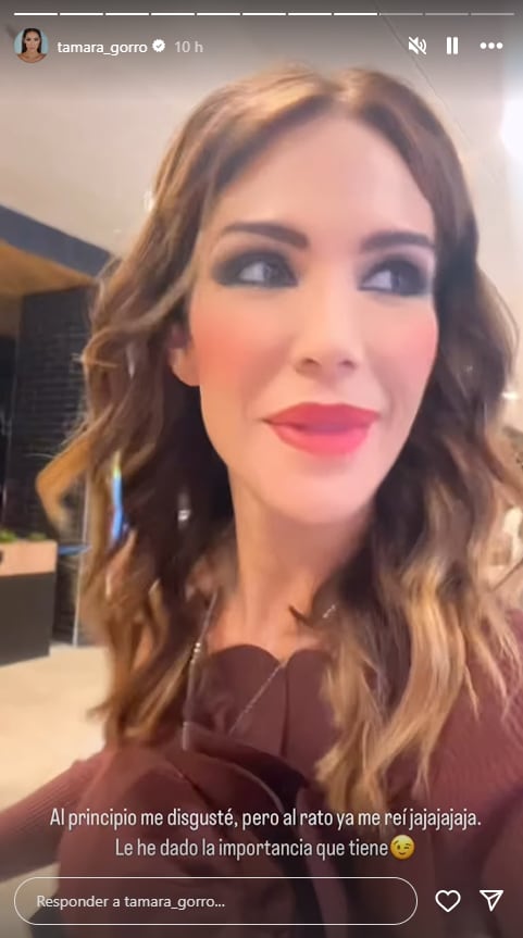 Tamara Gorro se pronuncia en redes