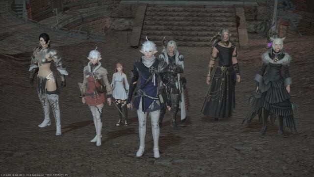 Interactuar con equipos, la esencia de Final Fantasy XIV