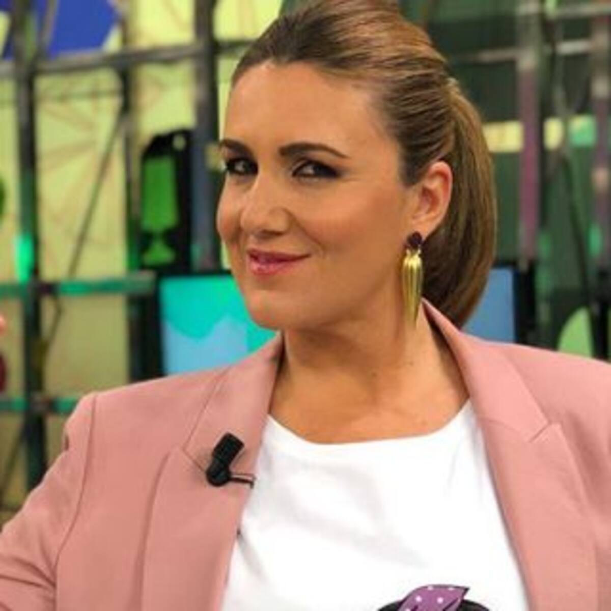 Carlota Corredera luce una camiseta con mensaje en ‘Sálvame’ por la que ya se ha interesado algún músico