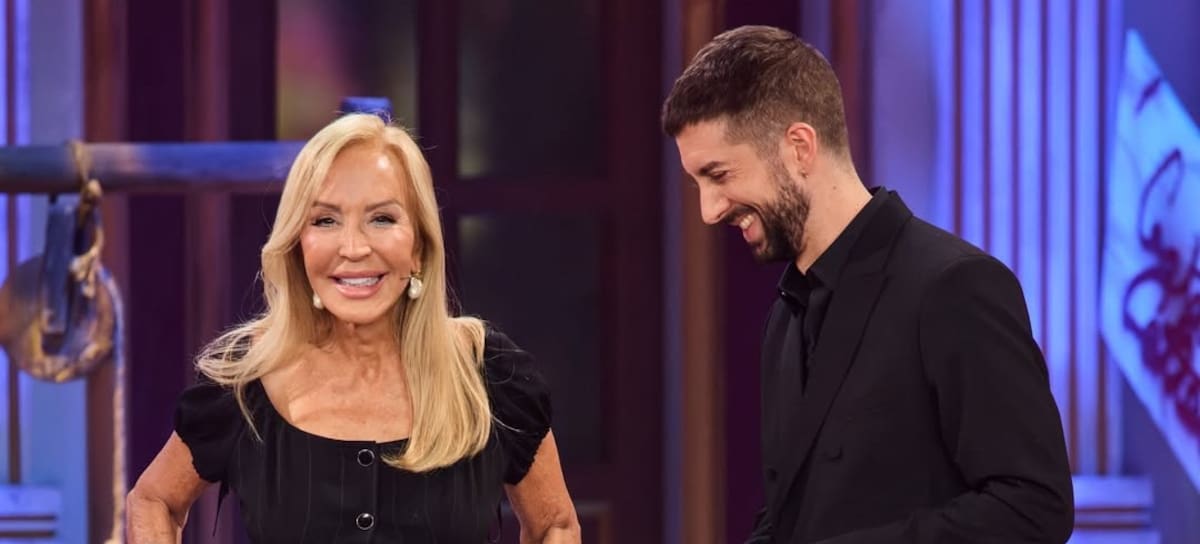 Carmen Lomana y David Broncano en 'La Revuelta' de RTVE
