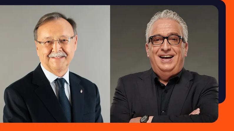 Juan Vivas y Leo Harlem en 'El Hormiguero'.