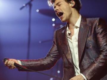 La última de Harry Styles: ¡bebe de su zapato durante un concierto!