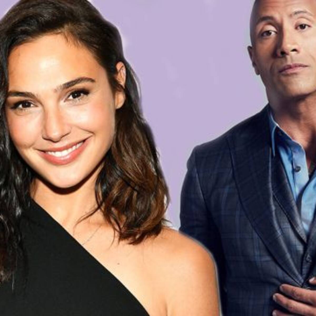 Gal Gadot y Dwayne Johnson juntos en el cine