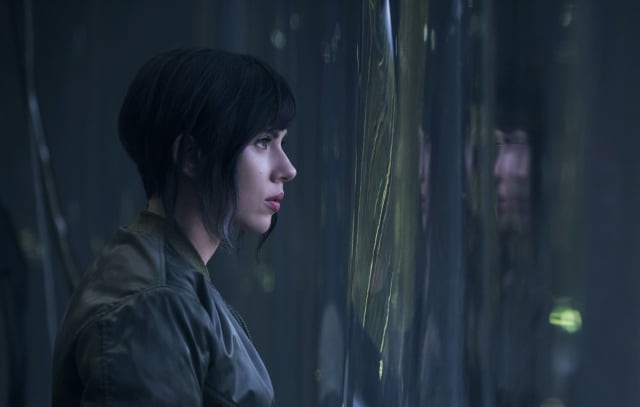 S.J. en el primer fotograma de Ghost in the Shell