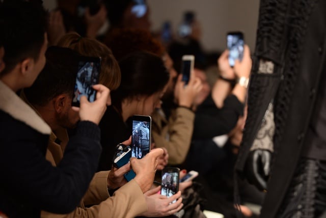 Ambiente en un desfile de la London Fashion Week / Getty