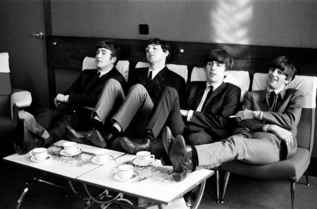 The Beatles en London, 1963. 