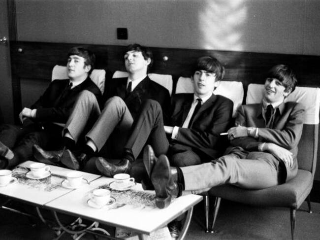 The Beatles en London, 1963.