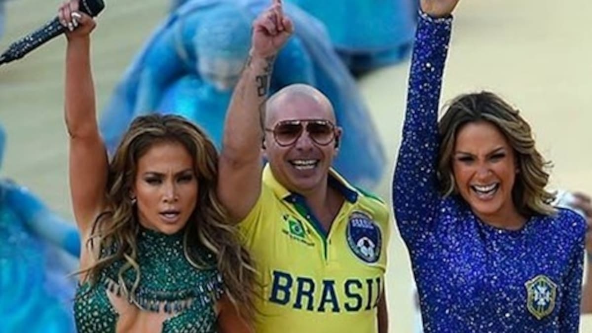 Pitbull, JLo y Claudia Leitte dan inicio al Mundial Brasil 2014