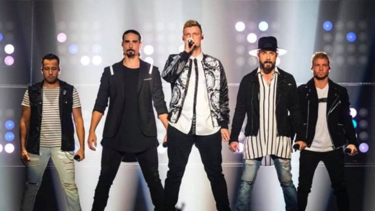 Los Backstreet Boys enloquecieron a todos en el Festival Viña del Mar