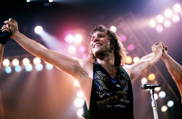 Bon Jovi en 1989.