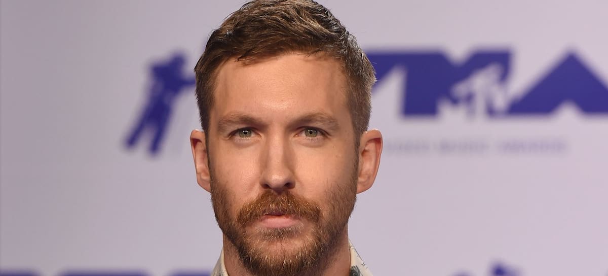 Calvin Harris en los MTV Video Music Awards 2017.