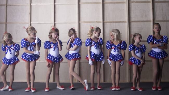 Una imagen del documental de 'Quién es JonBennet'