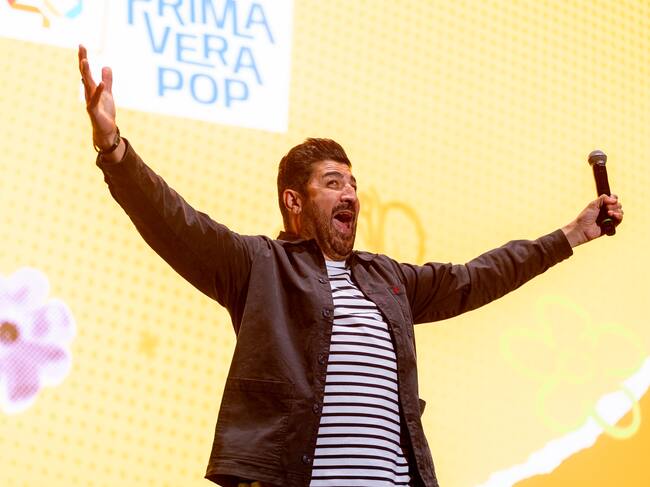 Tony Aguilar tampoco se quiso perder esta noche en su querida Badalona