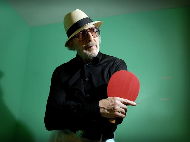 Marty Reisman en 2007. / Neville Elder/Corbis via Getty