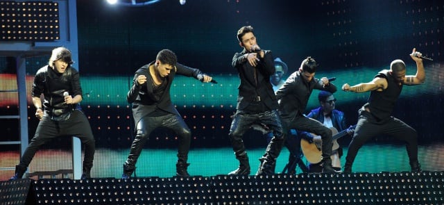 CNCO, en concierto en la pasada edicón de los Billboard Latin Music Awards.