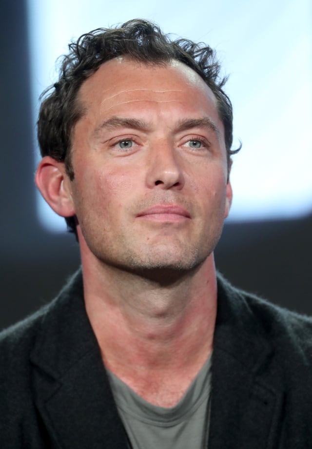 Jude Law en la presentación de The Young Pope / Getty