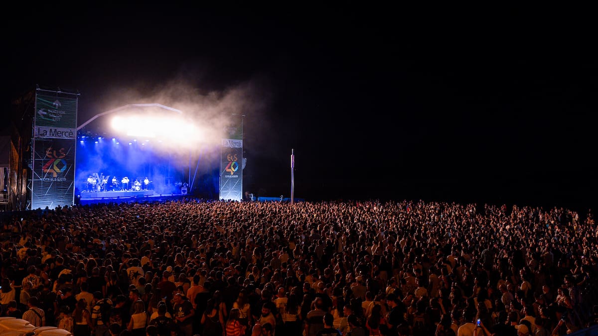 ELS40 Pop La Mercè 2026 reuneix 85.000 persones a la platja del Bogatell