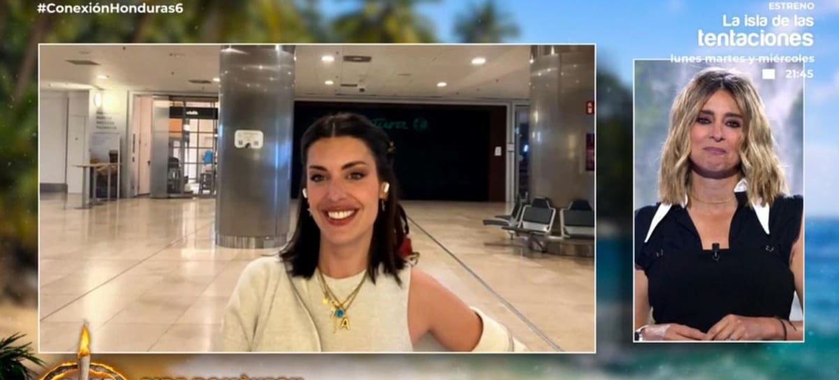 Sandra Barneda habla con Dulceida en 'Supervivientes 2026'.