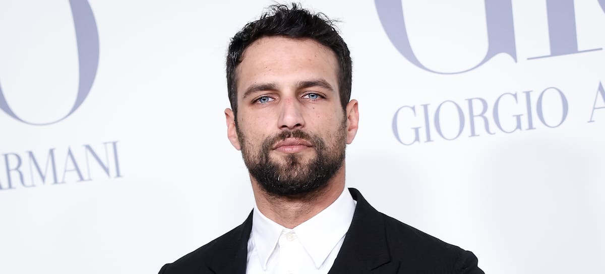 Jesús Castro en un evento de Giorgi Armani.