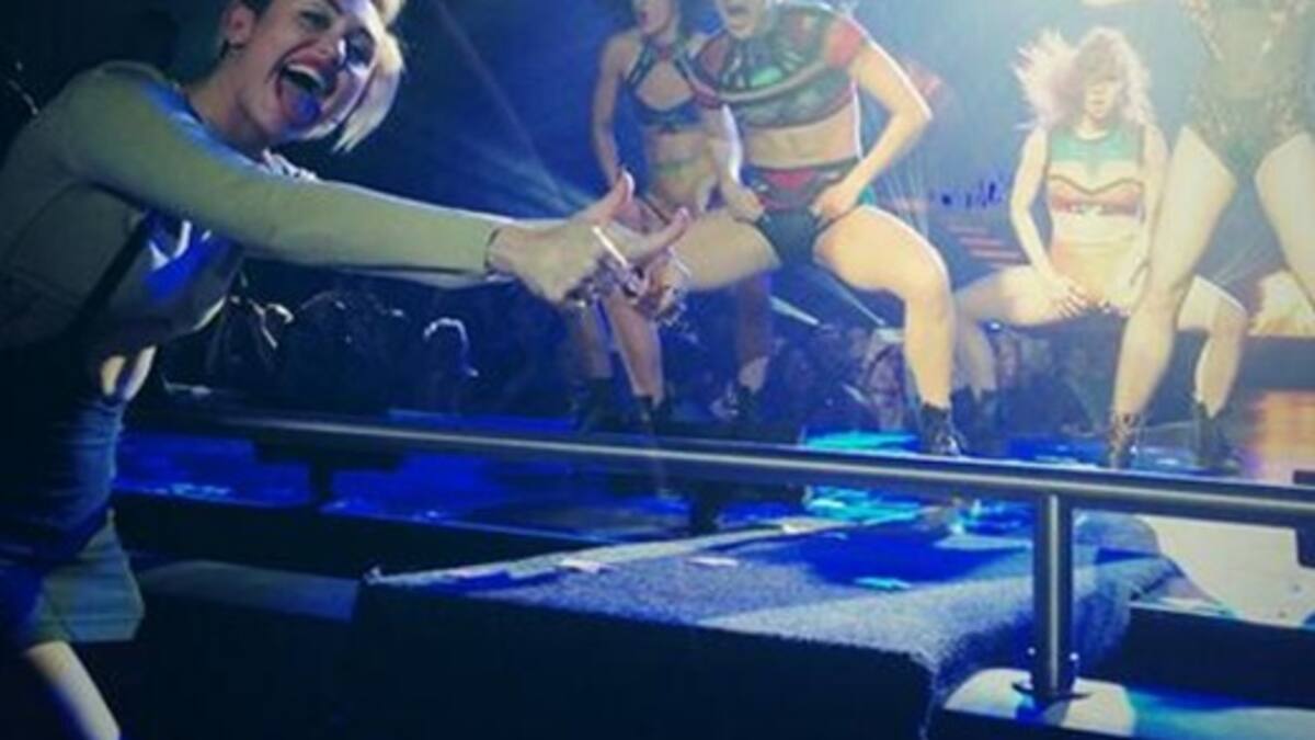 Miley Cyrus se robó el show