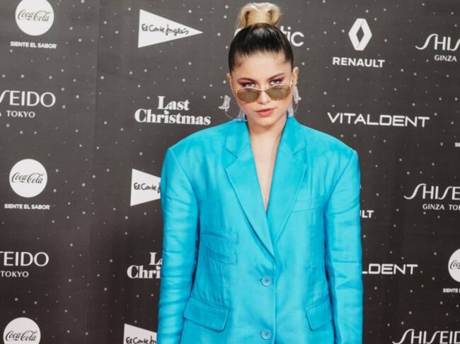 Sofía Reyes deslumbrando en la alfombra de LOS40 Music Awards 2019