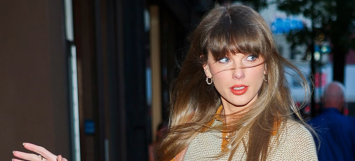Taylor Swift llega a los Electric Lady Studios de Nueva York.