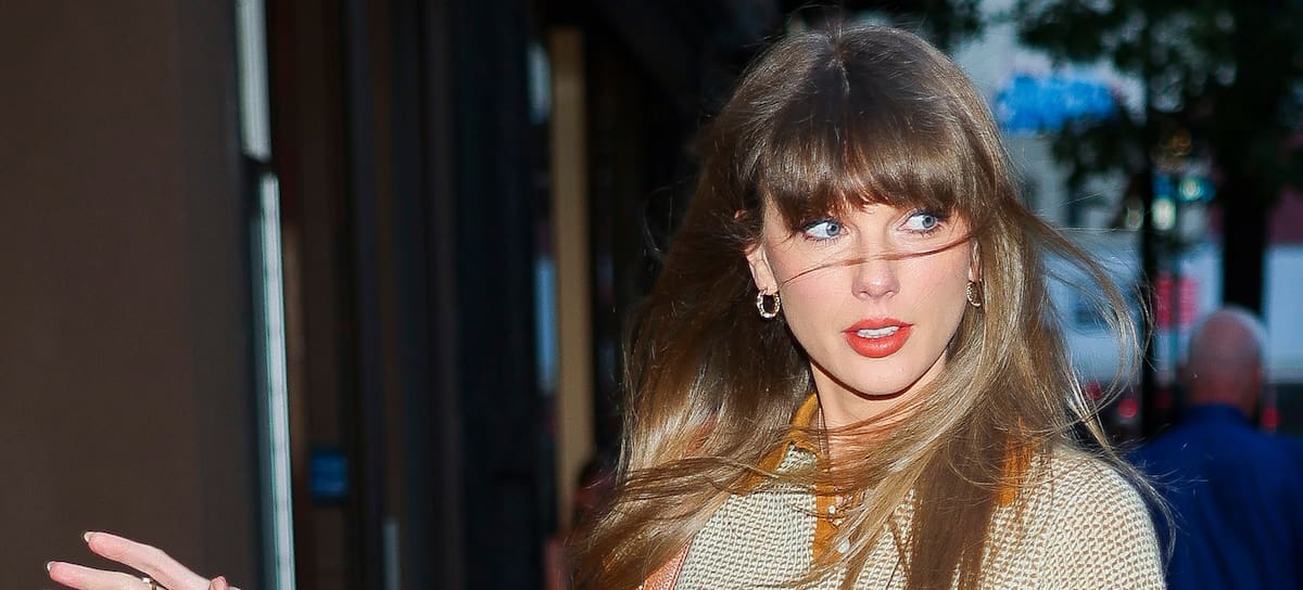 Taylor Swift llega a los Electric Lady Studios de Nueva York.