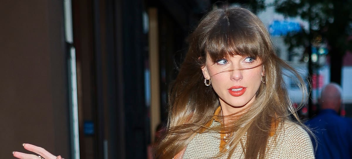 Taylor Swift llega a los Electric Lady Studios de Nueva York.