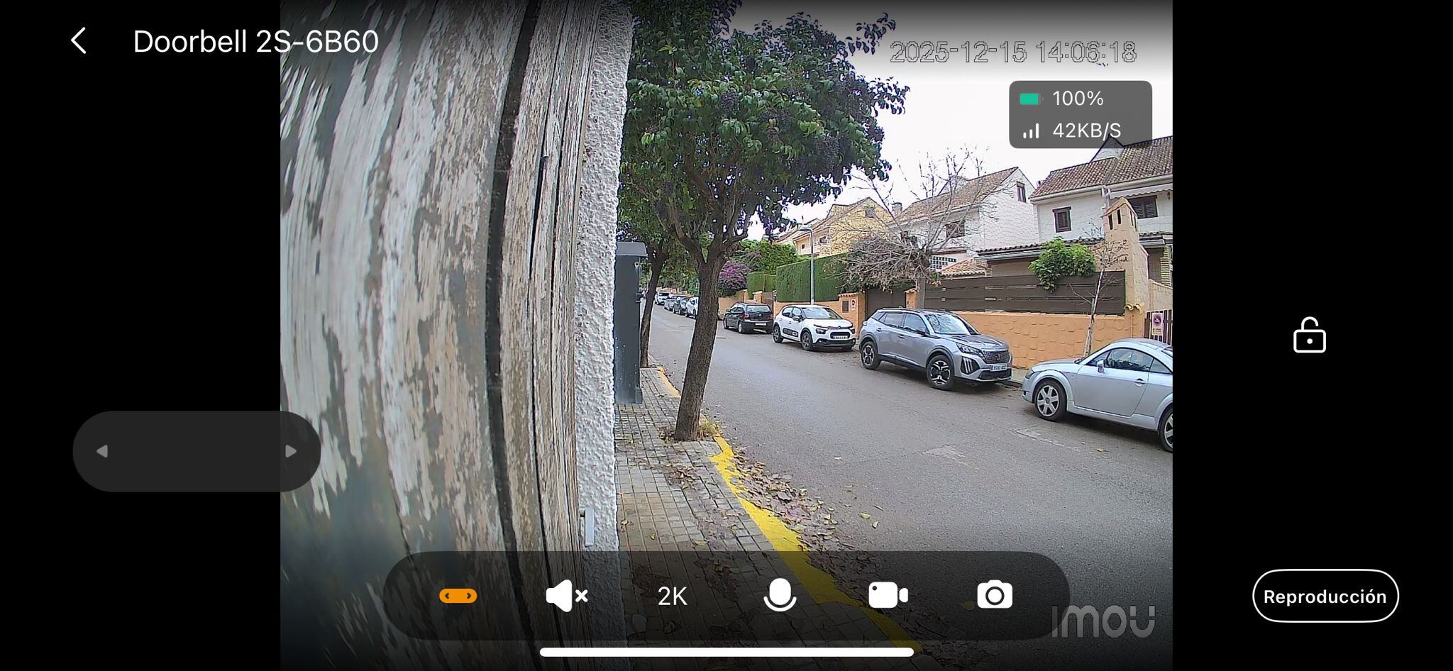 Timbre Digital 2K de IMOU