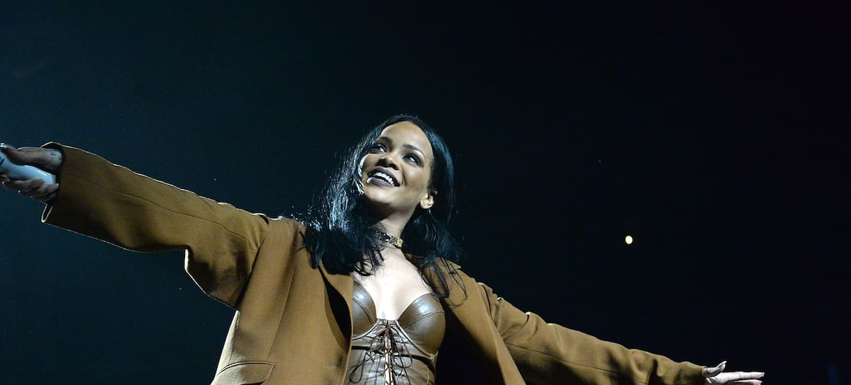 Rihanna en su gira Anti Tour