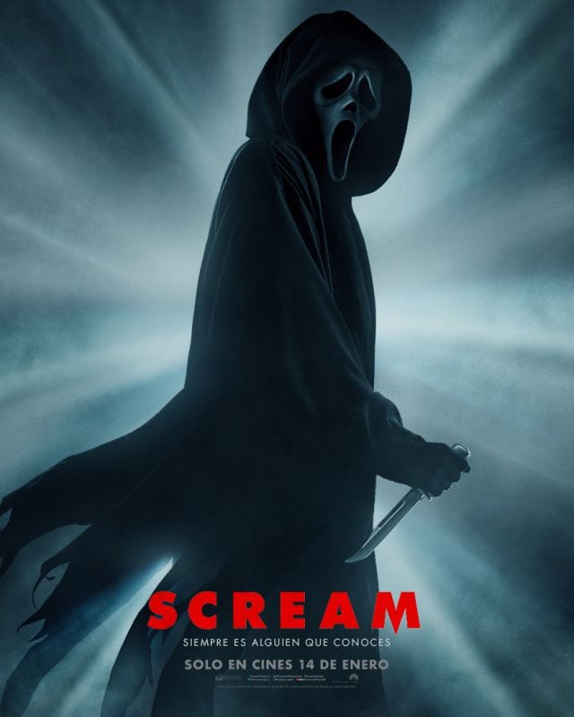 Póster oficial de &#039;Scream 5&#039;