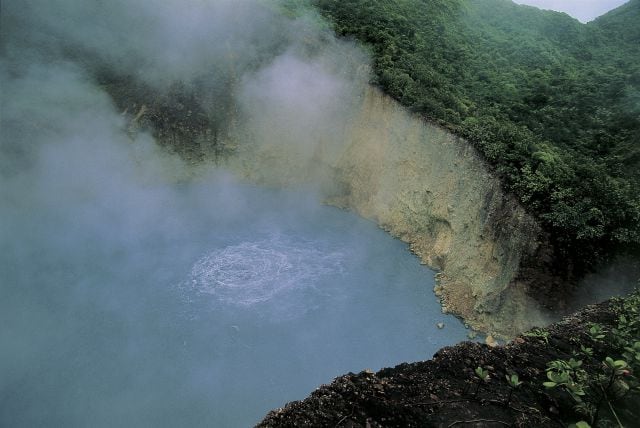 Boiling Lake, en Dominica.