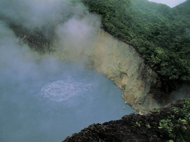 Boiling Lake, en Dominica.