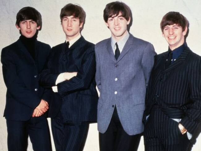 George Harrison, John Lennon, Paul McCartney y Ringo Starr, en 1965