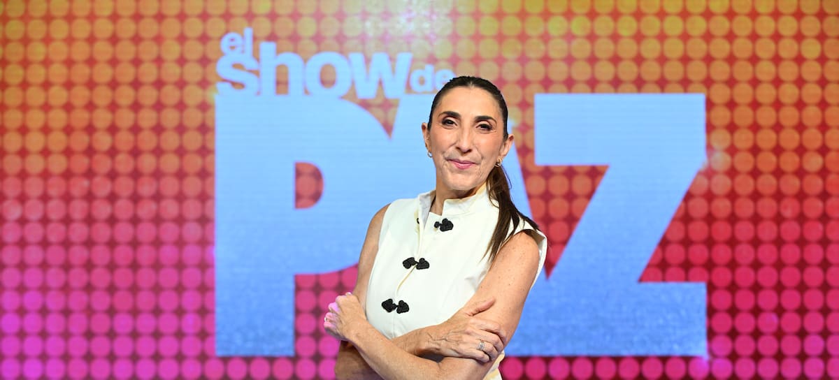 Paz Padilla en la presentación de 'El Show de Paz', junio de 2026.