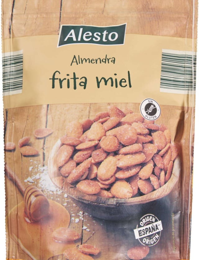 Almendra frita con miel de Lidl, afectada por la alerta alimentaria